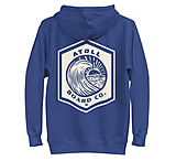 Image of Atoll Board Co Unisex Hoodie with Atoll Wave Graphic - Team Royal, L - Team Royal,L 501136D4
