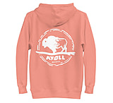 Image of Atoll Board Co Unisex Hoodie with Hand Drawn Atoll Logo - Dusty Rose, 3XL - Dusty Rose,3XL 5711243A