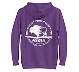 Image of Atoll Board Co Unisex Hoodie with Hand Drawn Atoll Logo - Purple, XL - Purple,XL 87BA795E