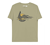 Image of Atoll Board Co Unisex organic cotton t-shirt with Atoll Lone Pine Graphic - Sage, S - Sage,S D72A4323
