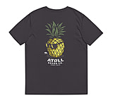 Image of Atoll Board Co Unisex Organic Cotton Tee with Atoll Pineapple Head Graphic - Anthracite, L - Anthracite,L 37375475