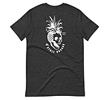 Image of Atoll Board Co Unisex t-shirt with Atoll Pineapple Skull Graphic - Dark Grey Heather, XS - Dark Grey Heather,XS 8A57BC31