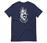 Image of Atoll Board Co Unisex t-shirt with Atoll Pineapple Skull Graphic - Navy, 4XL - Navy,4XL 4AD521AF