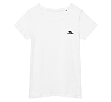 Image of Atoll Board Co Women's basic organic t-shirt with Embroidered Atoll Logo - White, 2XL - White,2XL ECDB716D