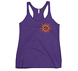 Image of Atoll Board Co Women's Racerback Tank with Atoll Horizon Sunset Graphic - Purple Rush, L - Purple Rush,L 1C6A6CDF