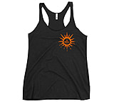 Image of Atoll Board Co Women's Racerback Tank with Atoll Horizon Sunset Graphic - Vintage Black, XS - Vintage Black,XS 73FB16AE