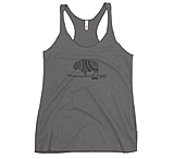 Image of Atoll Board Co Women's Racerback Tank with Atoll Mandala Design - Premium Heather, L - Premium Heather,L 072BDDD9