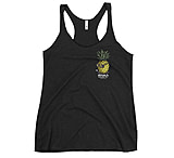 Image of Atoll Board Co Women's Racerback Tank with Atoll Pineapple Head Graphic - Vintage Black, M - Vintage Black,M 308C3159