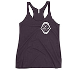 Image of Atoll Board Co Women's Racerback Tank with Atoll Shark Fossil Graphic - Vintage Purple, S - Vintage Purple,S 40BB5E10