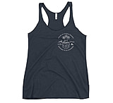 Image of Atoll Board Co Women's Racerback Tank with Atoll Skull Island Graphic - Vintage Navy, L - Vintage Navy,L BB3CCFA9