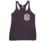 Image of Atoll Board Co Women's Racerback Tank with Atoll Wave Graphic - Vintage Purple, XS - Vintage Purple,XS DCCC572F