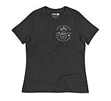 Image of Atoll Board Co Women's Relaxed T-Shirt with Atoll Skull Island - Dark Grey Heather, 2XL - Dark Grey Heather,2XL 5339261D