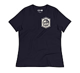 Image of Atoll Board Co Women's Relaxed T-Shirt with Atoll Wave Graphic - Navy, 3XL - Navy,3XL 971FC44A