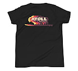 Image of Atoll Board Co Youth Short Sleeve T-Shirt with Atoll Color Shift Graphic - Black, L - Black,L 2E89AA5D