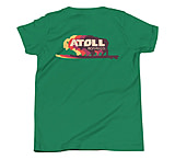 Image of Atoll Board Co Youth Short Sleeve T-Shirt with Atoll Color Shift Graphic - Kelly, XL - Kelly,XL 057A54EA