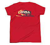 Image of Atoll Board Co Youth Short Sleeve T-Shirt with Atoll Color Shift Graphic - Red, L - Red,L C606557D