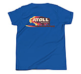 Image of Atoll Board Co Youth Short Sleeve T-Shirt with Atoll Color Shift Graphic - True Royal, L - True Royal,L FA1C2EA5