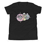 Image of Atoll Board Co Youth Short Sleeve T-Shirt with Atoll Compass Graphic - Black, L - Black,L 7032723B