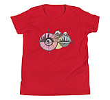 Image of Atoll Board Co Youth Short Sleeve T-Shirt with Atoll Compass Graphic - Red, L - Red,L F94F5803