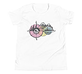 Image of Atoll Board Co Youth Short Sleeve T-Shirt with Atoll Compass Graphic - White, M - White,M ED63C363