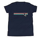Image of Atoll Board Co Youth Short Sleeve T-Shirt with Atoll Fin Graphic - Navy, L - Navy,L F456861E