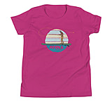 Image of Atoll Board Co Youth Short Sleeve T-Shirt with Atoll Fly Fishing Graphic - Berry, L - Berry,L D4F2CF0A