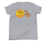Image of Atoll Board Co Youth Short Sleeve T-Shirt with Atoll Island Graphic - Athletic Heather, XL - Athletic Heather,XL 3DF67578