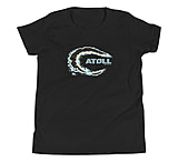 Image of Atoll Board Co Youth Short Sleeve T-Shirt with Atoll Island Graphic - Black, L - Black,L 1B931414