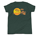 Image of Atoll Board Co Youth Short Sleeve T-Shirt with Atoll Island Graphic - Heather Forest, L - Heather Forest,L 5D7F36A8