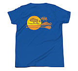 Image of Atoll Board Co Youth Short Sleeve T-Shirt with Atoll Island Graphic - True Royal, L - True Royal,L 95CEE052