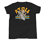 Image of Atoll Board Co Youth Short Sleeve T-Shirt with Atoll Octopus Graphic - Black, L - Black,L 82606AC0