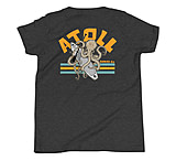 Image of Atoll Board Co Youth Short Sleeve T-Shirt with Atoll Octopus Graphic - Dark Grey Heather, XL - Dark Grey Heather,XL 4C17BB13