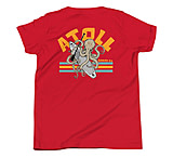 Image of Atoll Board Co Youth Short Sleeve T-Shirt with Atoll Octopus Graphic - Red, M - Red,M E4B11D14