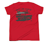 Image of Atoll Board Co Youth Short Sleeve T-Shirt with Atoll Paddle Board Truck Graphic - Red, XL - Red,XL 11D829D0