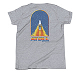 Image of Atoll Board Co Youth Short Sleeve T-Shirt with Atoll Paddle Board Wake Graphic - Athletic Heather, L - Athletic Heather,L 6C802DDA