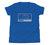 Image of Atoll Board Co Youth Short Sleeve T-Shirt with Atoll Republic Graphic - True Royal, L - True Royal,L A7D4C30F