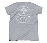 Image of Atoll Board Co Youth Short Sleeve T-Shirt with Atoll Skull Island Graphic - Athletic Heather, L - Athletic Heather,L 6942F36D