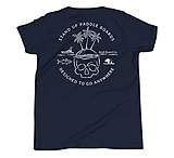Image of Atoll Board Co Youth Short Sleeve T-Shirt with Atoll Skull Island Graphic - Navy, L - Navy,L 4D3120F9