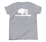 Image of Atoll Board Co Youth Short Sleeve T-Shirt with Atoll Solo Bison Graphic - Athletic Heather, L - Athletic Heather,L FE495BD2