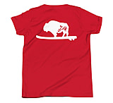 Image of Atoll Board Co Youth Short Sleeve T-Shirt with Atoll Solo Bison Graphic - Red, L - Red,L 2A7760EF