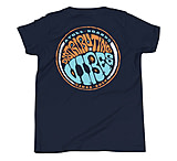 Image of Atoll Board Co Youth Short Sleeve T-Shirt with Atoll Vibe Distribution Graphic - Navy, L - Navy,L C5B2F3C9