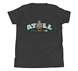 Image of Atoll Board Co Youth Short Sleeve T-Shirt with Atoll Vibes Pineapple Graphic - Dark Grey Heather, XL - Dark Grey Heather,XL 592BEE1D