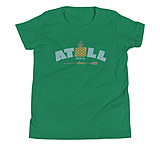 Image of Atoll Board Co Youth Short Sleeve T-Shirt with Atoll Vibes Pineapple Graphic - Kelly, M - Kelly,M 5D513054
