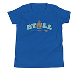 Image of Atoll Board Co Youth Short Sleeve T-Shirt with Atoll Vibes Pineapple Graphic - True Royal, XL - True Royal,XL F070E8FD