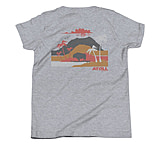 Image of Atoll Board Co Youth Short Sleeve T-Shirt with Atoll Volcano Graphic - Athletic Heather, L - Athletic Heather,L 810147E2