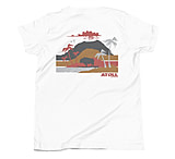 Image of Atoll Board Co Youth Short Sleeve T-Shirt with Atoll Volcano Graphic - White, L - White,L 439BCC4D
