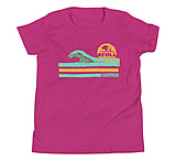 Image of Atoll Board Co Youth Short Sleeve T-Shirt with Atoll Wave Graphic - Berry, L - Berry,L 3C0B2445