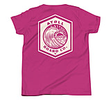 Image of Atoll Board Co Youth Short Sleeve T-Shirt with Atoll Wave Graphic - Berry, L - Berry,L DF1C2F85