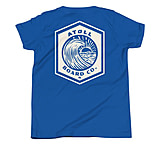 Image of Atoll Board Co Youth Short Sleeve T-Shirt with Atoll Wave Graphic - True Royal, L - True Royal,L 42E751CC
