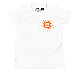 Image of Atoll Board Co Youth T-Shirt with Atoll Horizon Sunset Graphic - White, L - White,L 47C77CAF